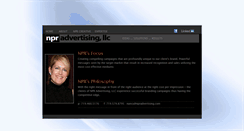 Desktop Screenshot of npradvertising.com